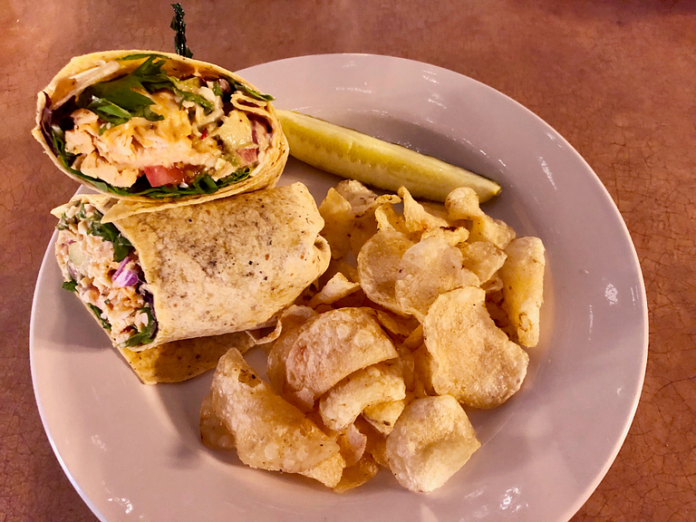 California Wrap from the Indiana History Center's cafe