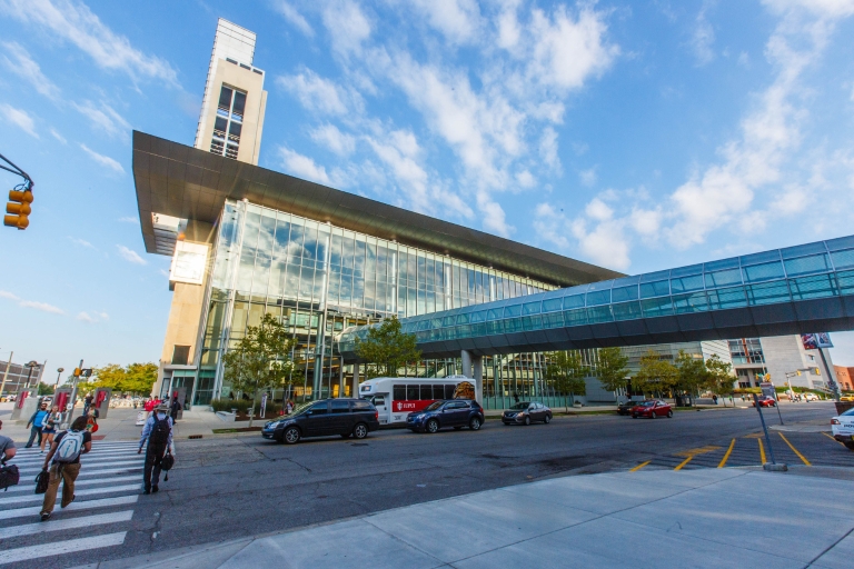 IUPUI Campus Center in daytime