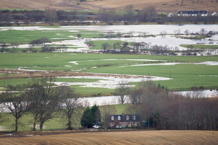 Flooded area 