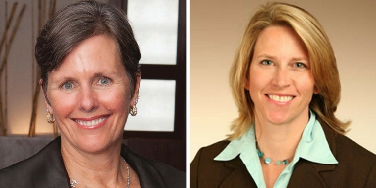 A composite of Susan Blankenbaker Noyes and Courtney R. Tobin