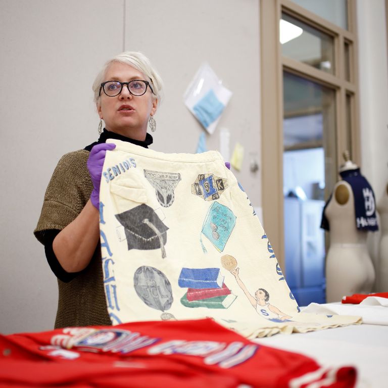 Fashion design students draw from IU history to create sustainable ...