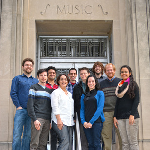 The IU Jacobs School of Music?s Latin American Music Center staff.