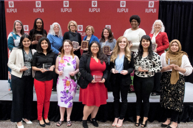 Women's History Month Award recipients.