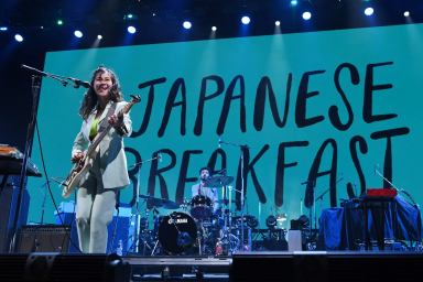 Recording artist Michelle Zauner of Japanese Breakfast performs onstage.