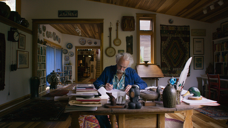 Henry Glassie at his home in Bloomington