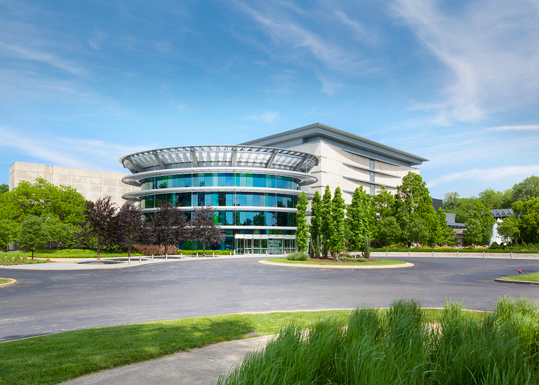 Exterior of the Indianapolis Museum of Art