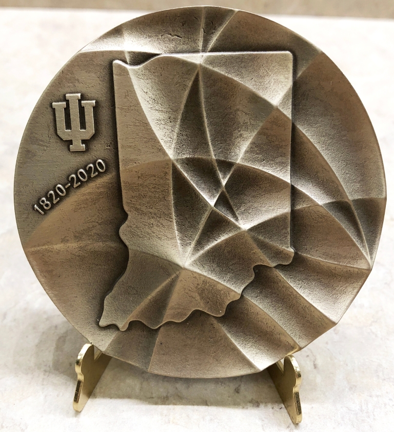 IU Bicentennial medal