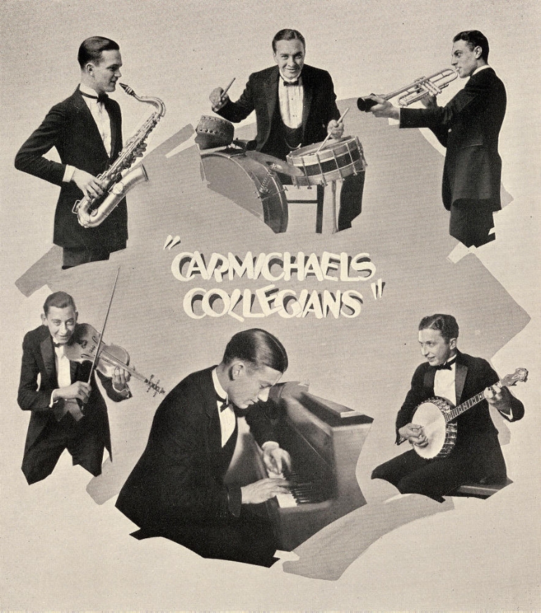 Poster for Carmichael's Collegians