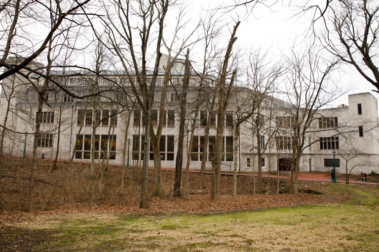 Exterior of Maurer School of Law