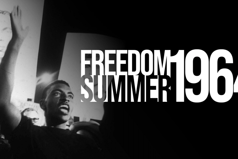 Freedom Summer 1964 graphic
