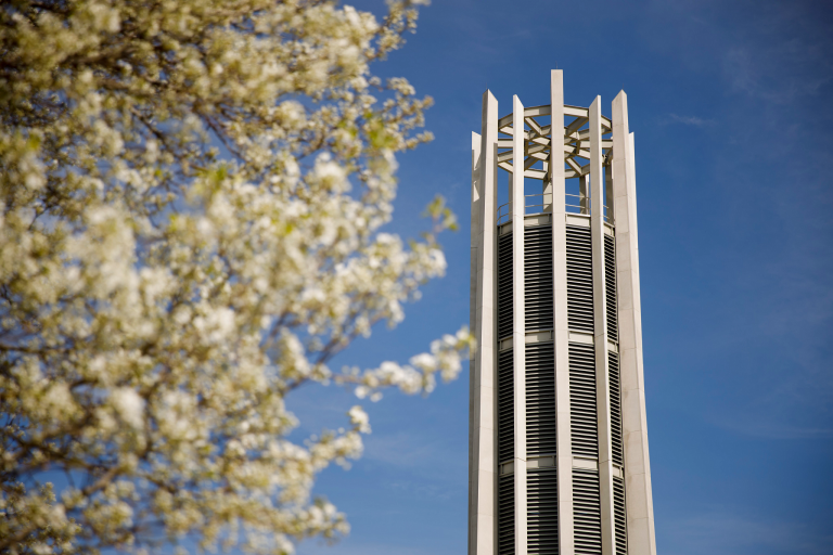 The carillon on the IU Bloomington campus