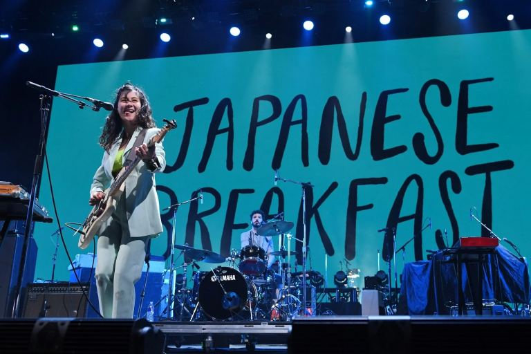 Recording artist Michelle Zauner of Japanese Breakfast performs onstage.