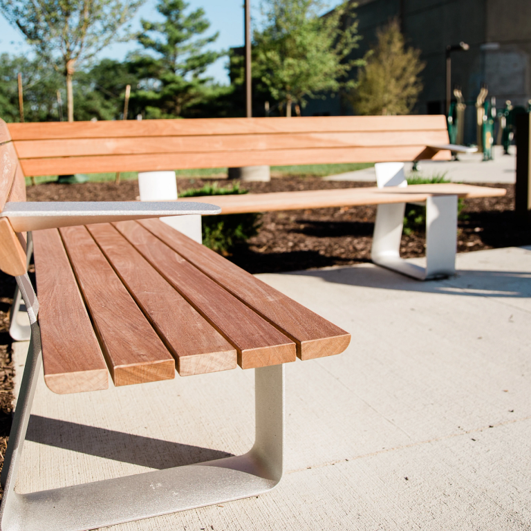 New fitness garden pays tribute to historic program: IU News