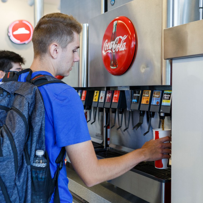 Student gets soda