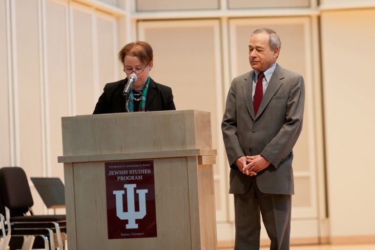 Alvin Rosenfeld and Lauren Robel