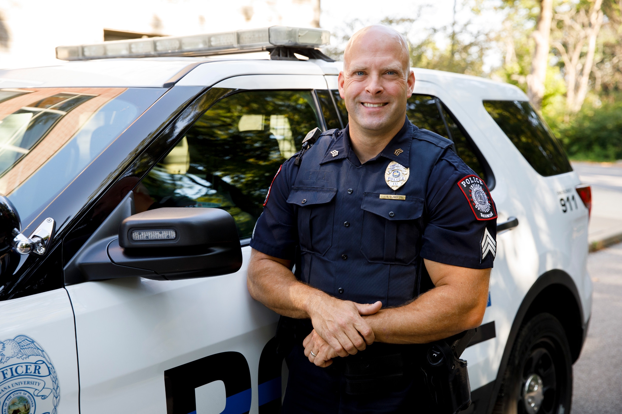 Purdue police sergeant creates startup after designing bulletproof