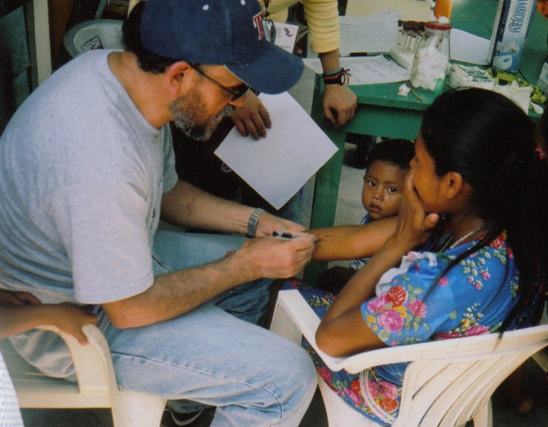 Rodrigo Armijos conducts research in Mexico.