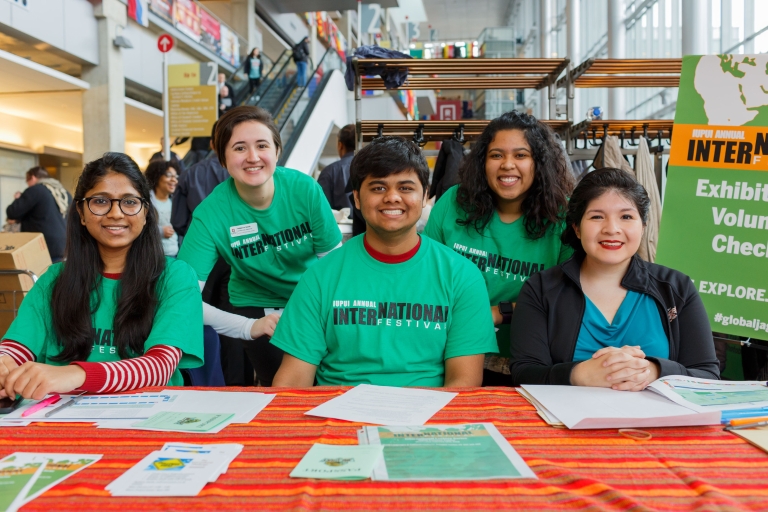 International Festival volunteers