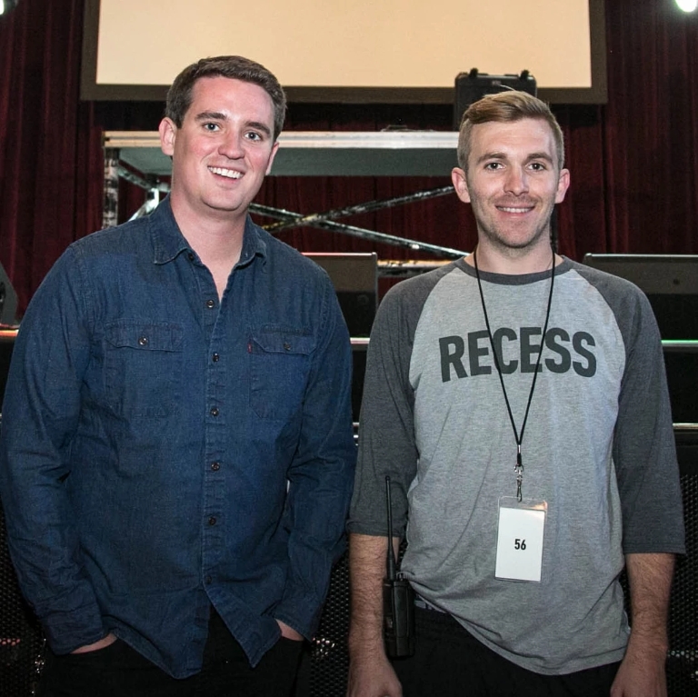 Jack Shannon and Deuce Thevenow, co-founders of Recess