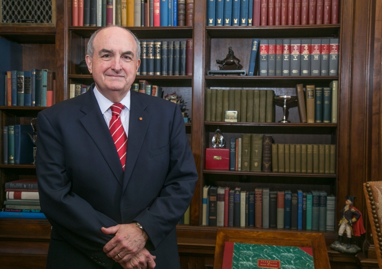 IU President Michael A. McRobbie