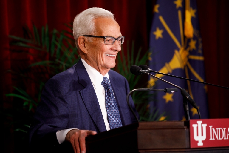 Paul H. O'Neill at the ceremony