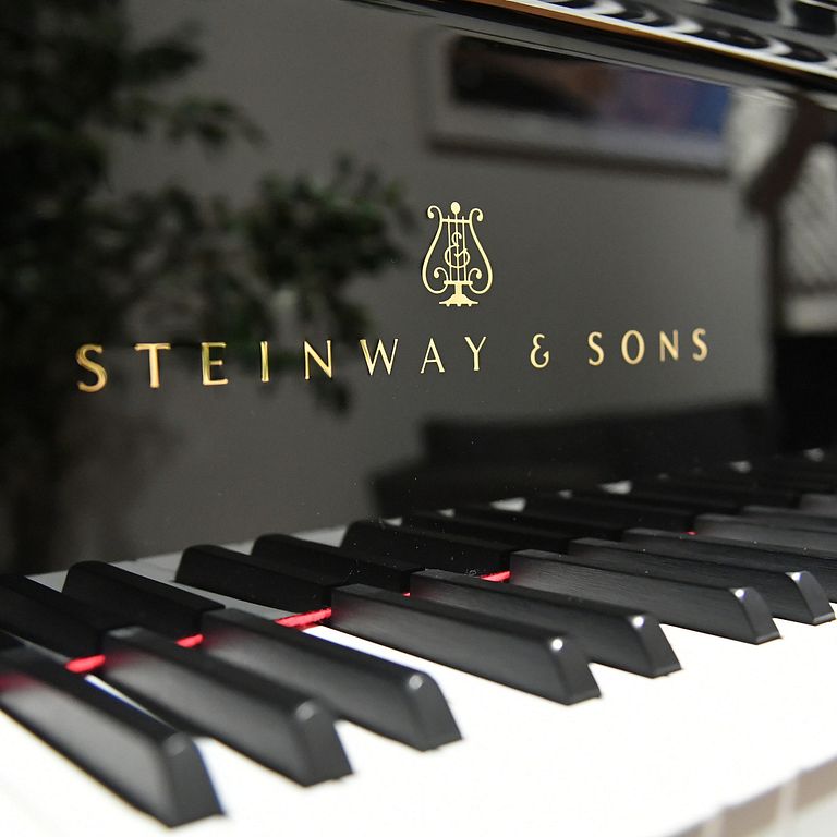 A Steinway piano.