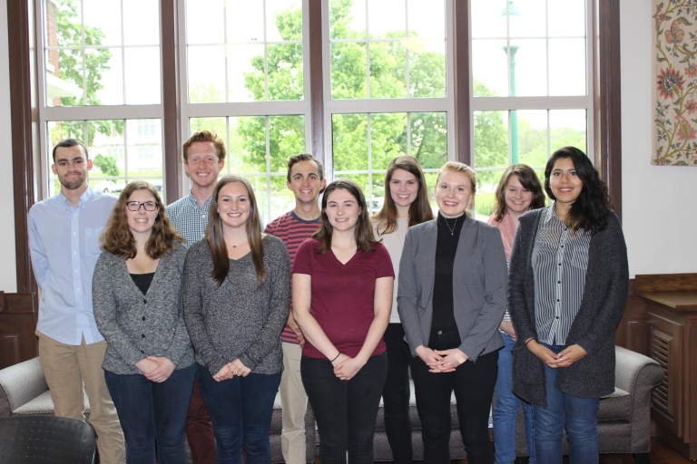 A group of IU Fulbright students