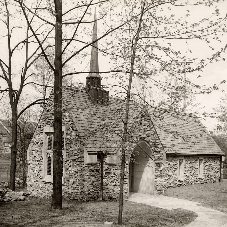 Beck Chapel in 1957