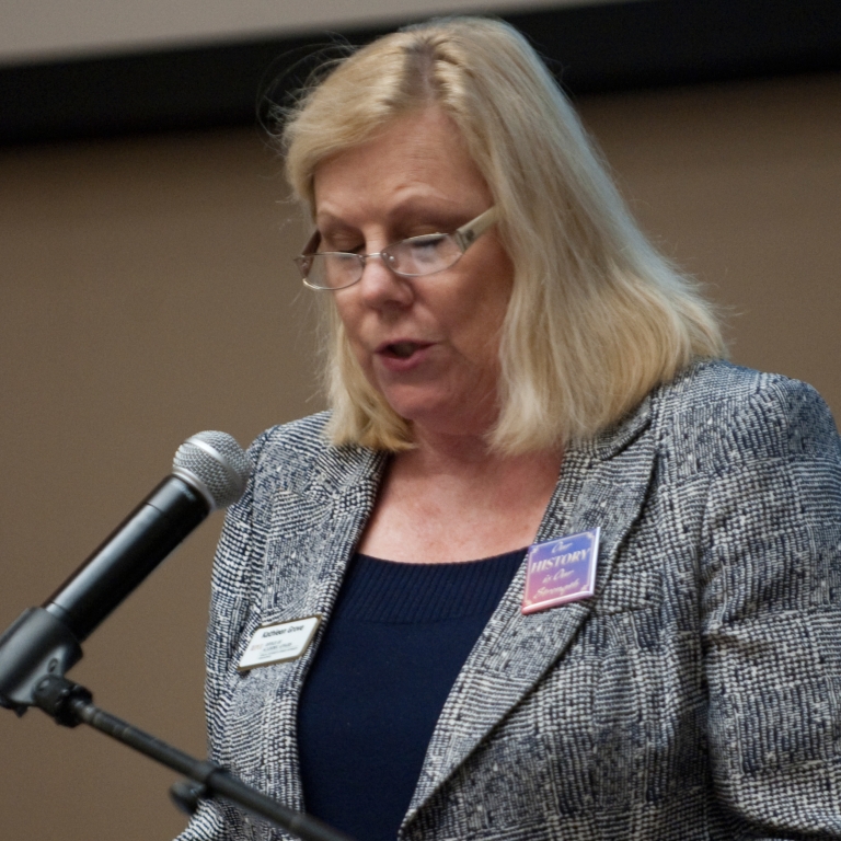 Kathy Grove at the Women's Leadership Awards, 2011