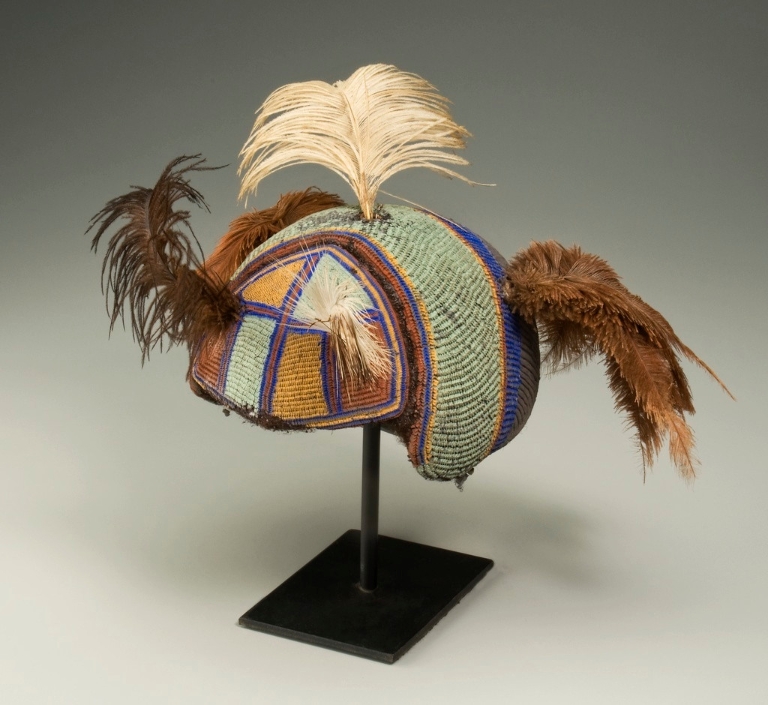 An African headdress 