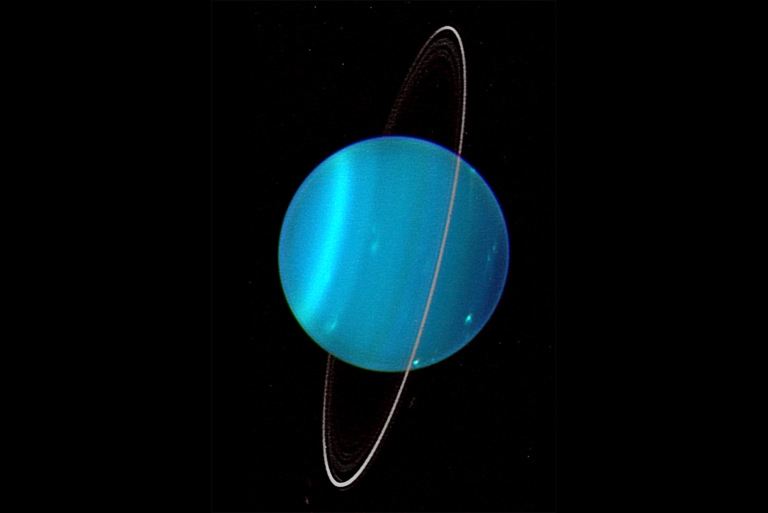 The planet Uranus