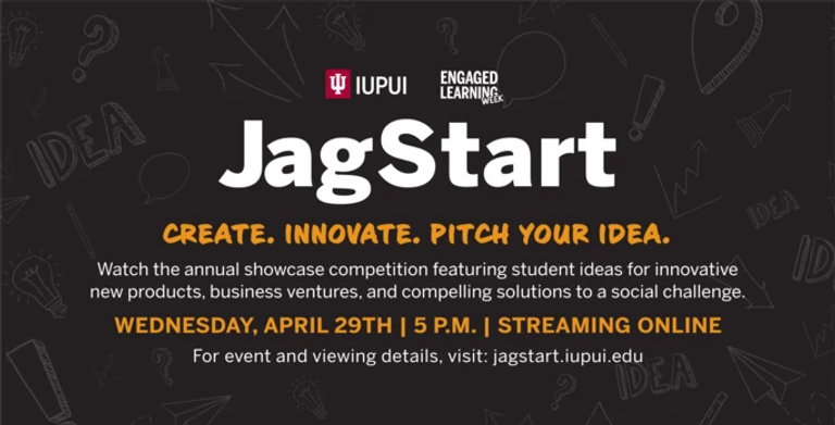 Promotional signage for this year's JagStart.