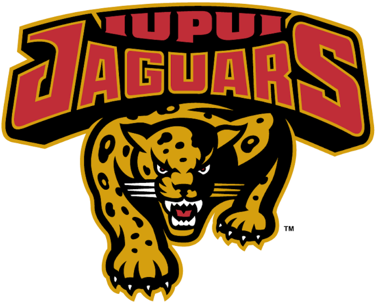The original IUPUI Jaguars logo