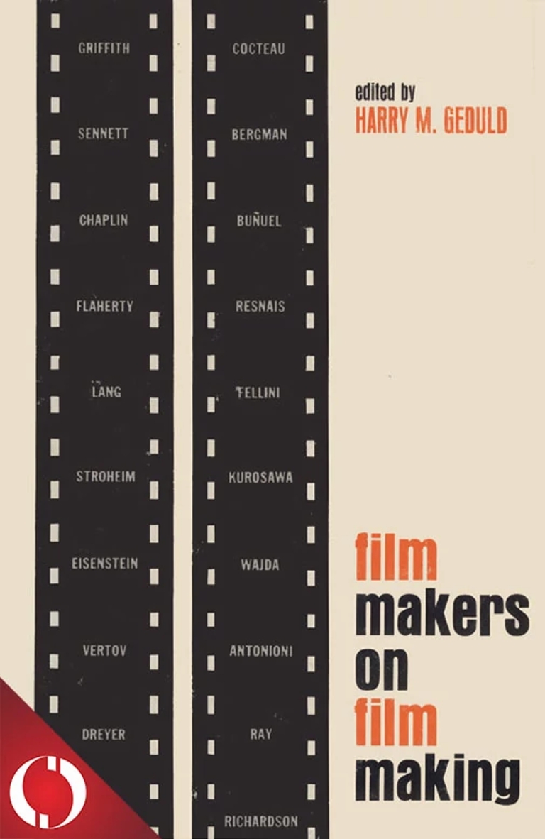 a book cover that says film makers on film making