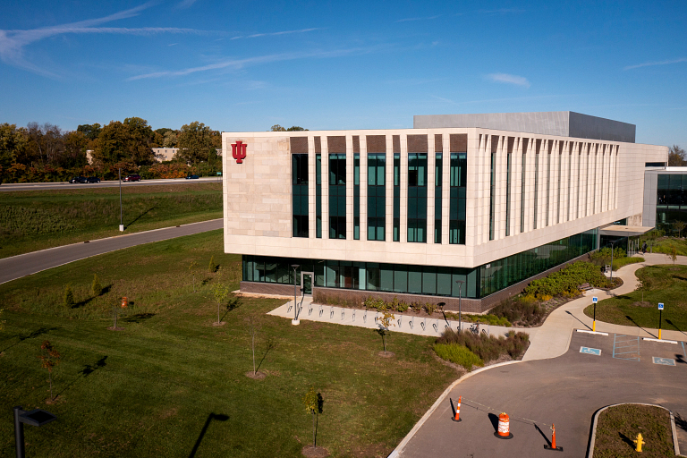 The IU Bloomington Health Sciences Building