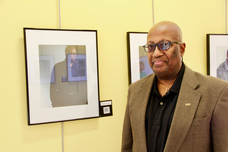 Vernon Williams poses for a picture.