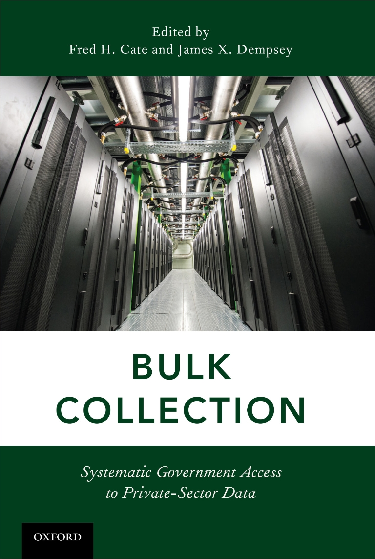 'Bulk Collection: Systematic Government Access to Private-Sector Data' book cover