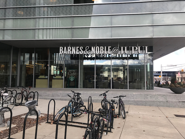 Exterior of Starbucks Cafe at Barnes and Noble