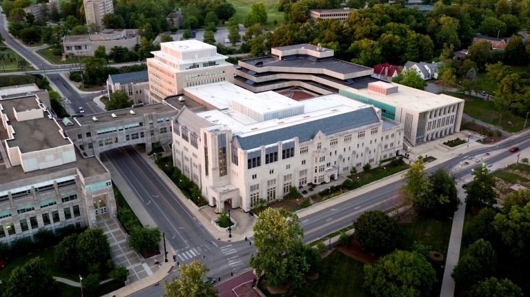 The Kelley School of Business and SPEA on the IU Bloomington campus.