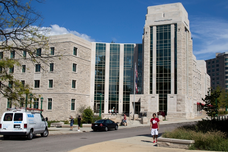 Spruce Hall on the Bloomington campus