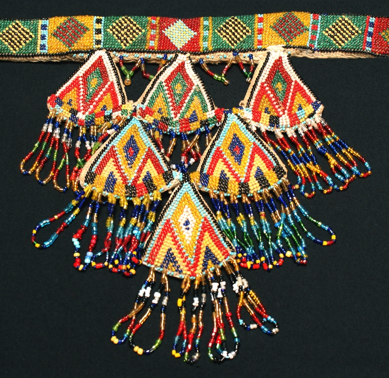 A beaded necklace from Syria