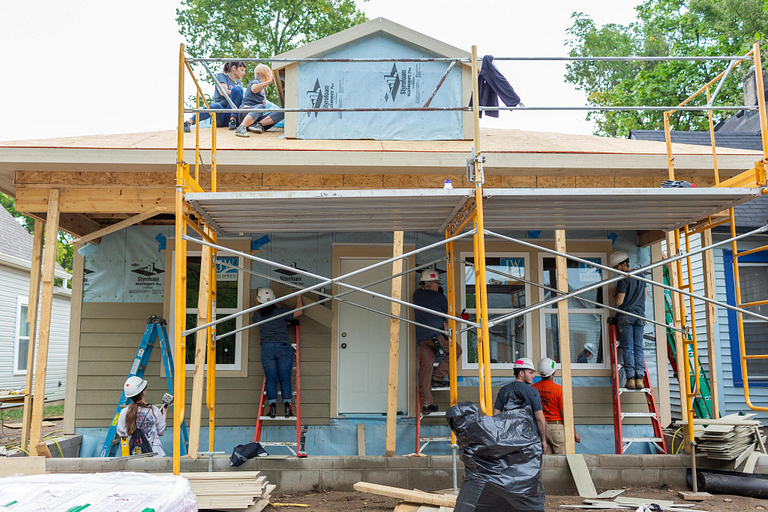 The 50th Anniversary Habitat build