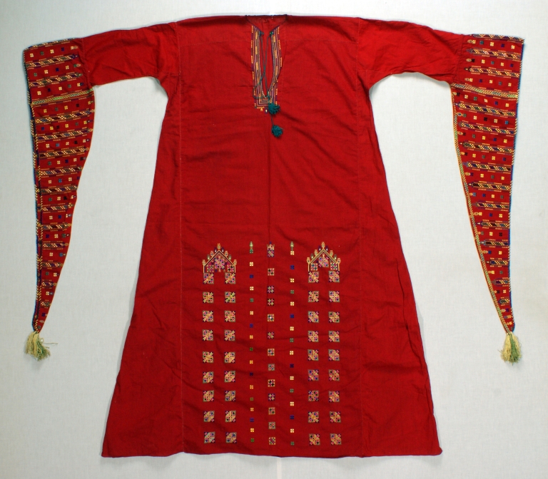 A woman's dress from the Quteife village in Syria