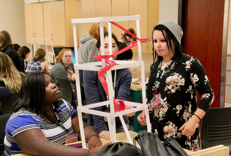 IUPUI engineering summer camp gives girls the power to build and learn