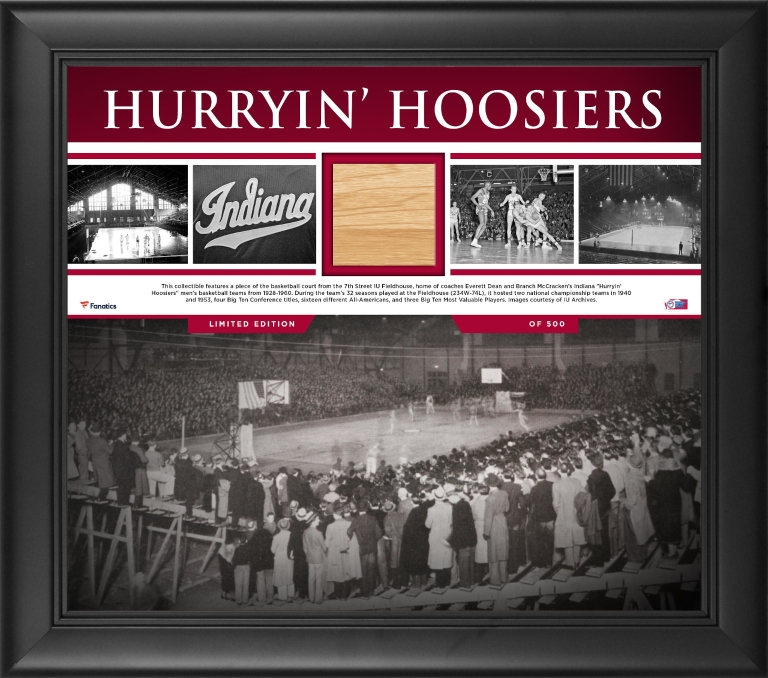 Own a piece of historic IU basketball court through online store ...