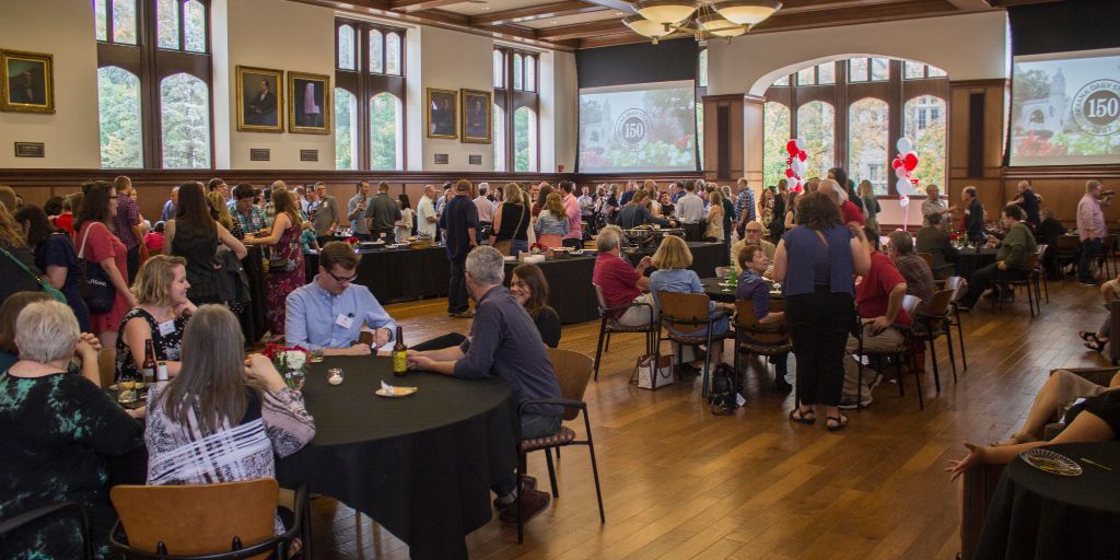 Guests gather at the IDS celebration