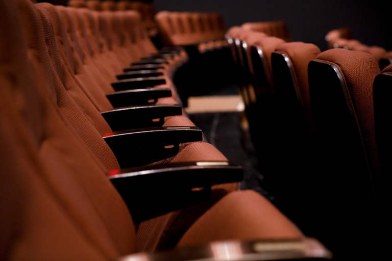 Theater seats at IU Cinema
