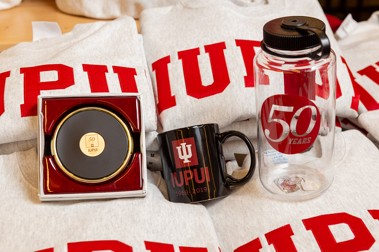 New IUPUI 50th Anniversary items for sale