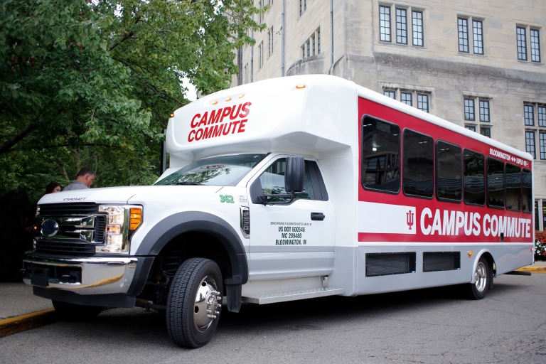 Campus Commute shuttle bus