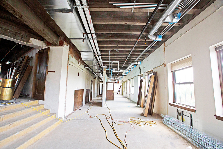 A look inside Madam Walker Legacy Center under construction